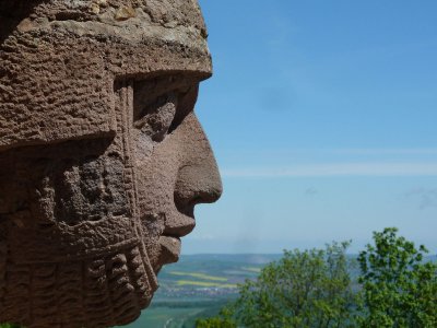 Kyffhäuserdenkmal Steinfigur